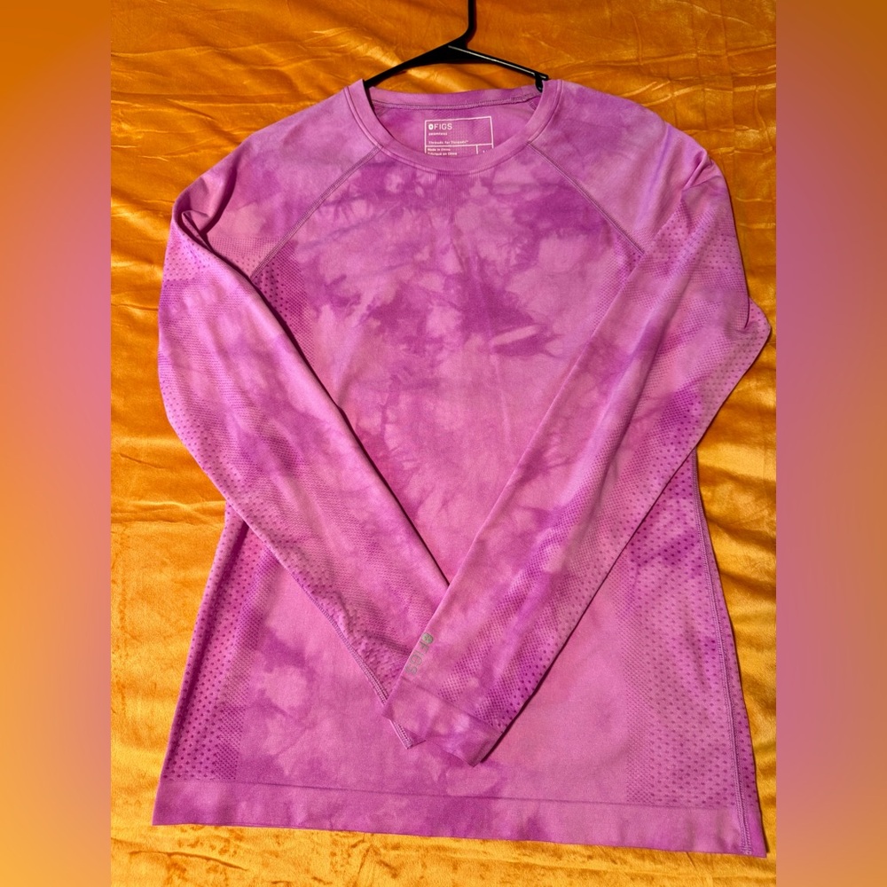 Figs Salta top M pink